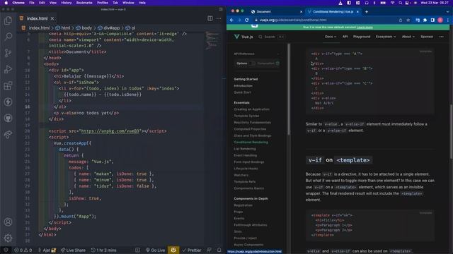 Vue.js v.3 - 06 - Conditional Rendering (Bahasa Indonesia) смотреть онлайн