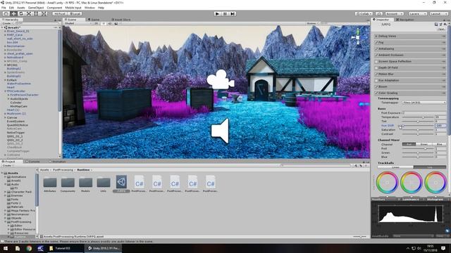How To Make An RPG For FREE - Unity Tutorial #033 - POST PROCESSING смотреть онлайн