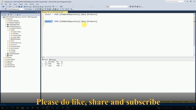 Creating a .NET Core Web Application with Repository Pattern for CRUD Operations | Insert Data смотреть онлайн