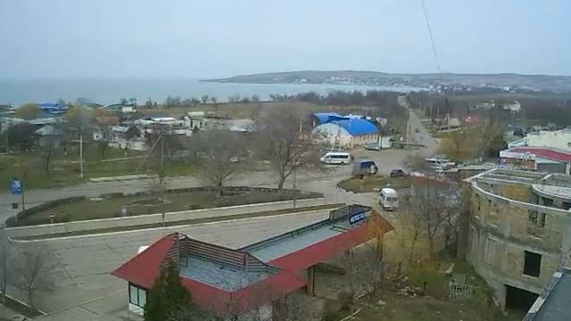 Перекрёсток в Щёлкино, 18.02.2013 - time-lapse с камеры 2 смотреть онлайн