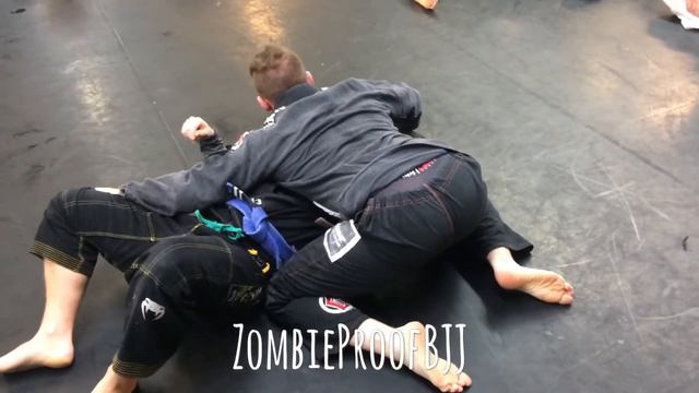 "ZombieFighter Guard" Tomoe Nage Sweep (Option 3) - ZombieProofBJJ (Gi) смотреть онлайн