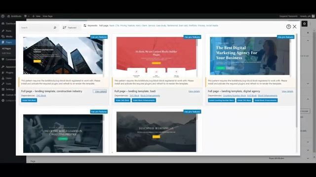 How to use the pattern inserter popup - Content Blocks Builder - WordPress Gutenberg смотреть онлайн