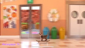 Мой маленький КОТЕНОК идет в ШКОЛУ в новой игре про кошек для детей