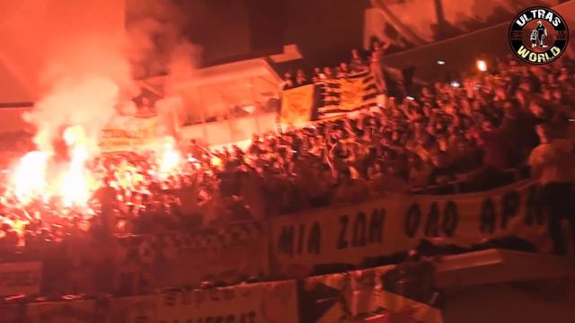 Aris Fans Amazing Singing In Basketball Derby! (2010) #worldofultras
