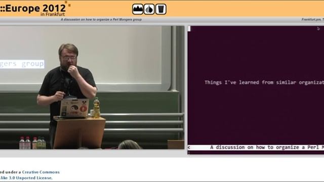 A discussion on how to organize a Perl Mongers group 4130 смотреть онлайн