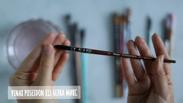 ОБЗОР кистей для акварели на французском креплении | Pinax, Гамма, Da Vinci, Malevich, Roubloff, Ал