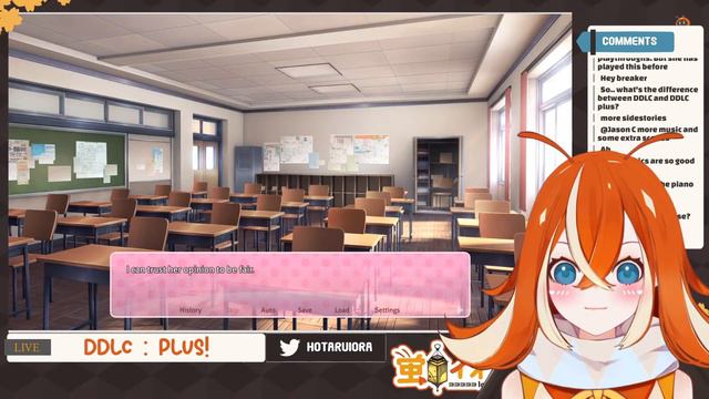 【DDLC PLUS】BACK TO SCHOOL【VTUBER】 смотреть онлайн
