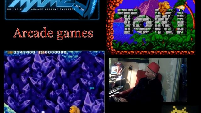 Toki arcade game M.A.M.E смотреть онлайн