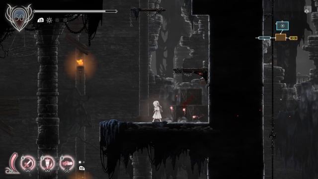 Прохождение Ender Lilies: Quietus of the Knights — Часть 3: Цитадель близнецов смотреть онлайн