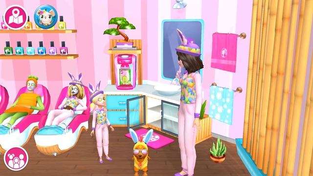 Barbie Dreamhouse Adventures - Design And Beauty Nails For Nikki - Simulation Game