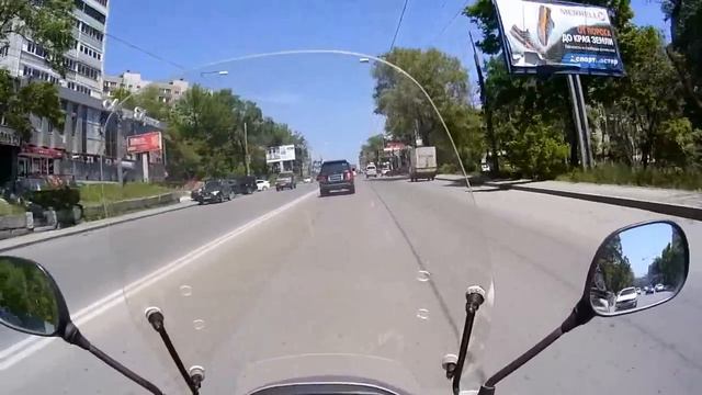 05 Путешествие на скутере (поговорим о скутерах - по Владивостоку на Vecstar 150) смотреть онлайн