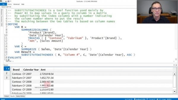 SUBSTITUTEWITHINDEX - DAX Guide