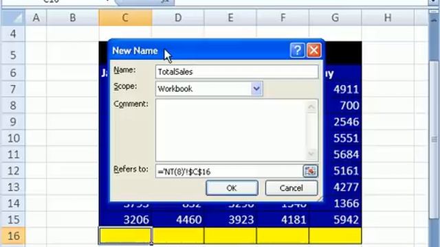 Excel Name Trick 8: Names Relative Cell Reference for Sheet смотреть онлайн