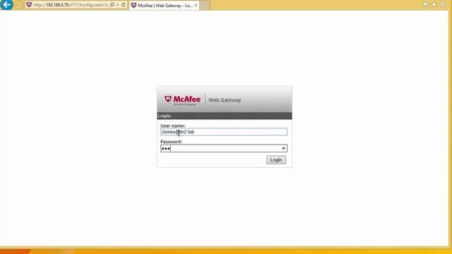 Mcafee Web Gateway Part2 (Basic Configuration) смотреть онлайн