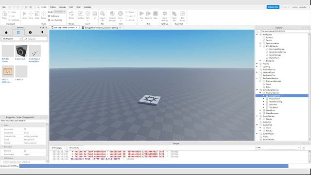 Фиксим Звуки Стендов в Роблокс студии / Roblox Studio смотреть онлайн