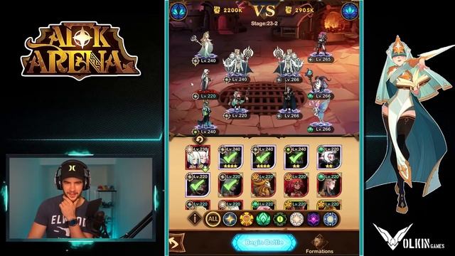 MYTHIC+ CECILIA TEST [AFK ARENA] смотреть онлайн