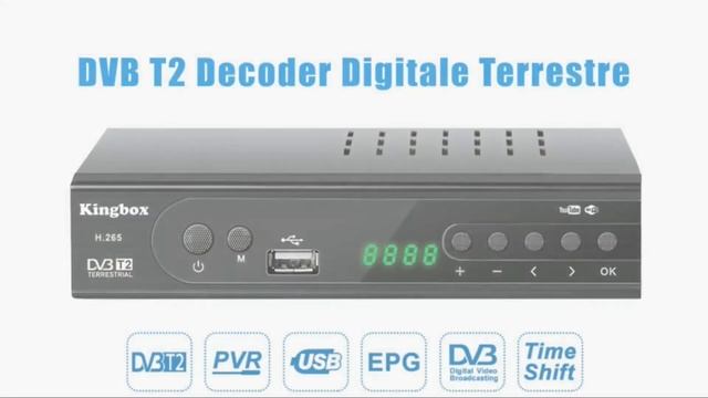 DECODER DIGITALI NOVITA' Digitale Terrestre 2021 Mpeg 4 Full Hd смотреть онлайн
