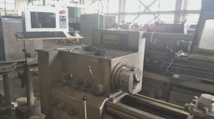 Демонтсрация работы станка 16к20 после модернизации с установкой частотного преобразователя