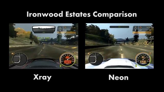 NFS MW Ironwood Estates Comparison смотреть онлайн