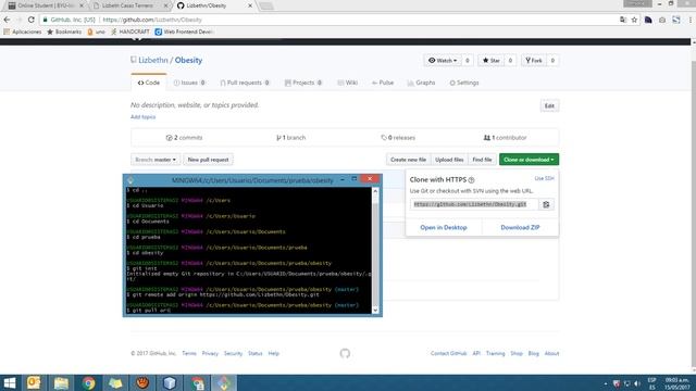 Git Bash: Clone project from Netbeans to Github смотреть онлайн