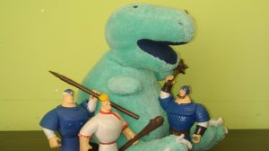 Три Богатыря и Дракон / Фигурки Prosto Toys