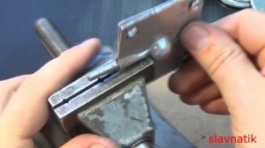 Джиг-головка в самодельной форме из алюминия.Jig fishing.