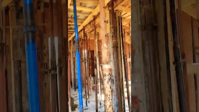 заливаем монолитное перекрытие, лестницу и колонны смотреть онлайн