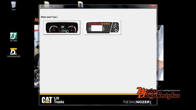 Caterpillar The DIAGNOZER software for Forklits and Lift Trucks смотреть онлайн