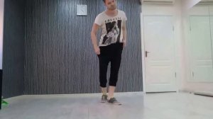 Лунная походка вокруг своей оси часть 2 (  Обучение )