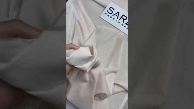 Батист однотонный (кремовый) смотреть онлайн