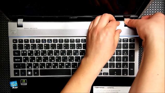 Acer Aspire V3 571G Disassembly [no Audio].
