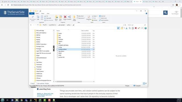Git config file locations on Windows and Ubuntu смотреть онлайн