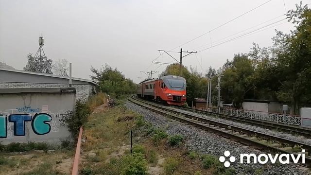 ЭП3Д-0038 на перегоне Сормово - Починки. смотреть онлайн