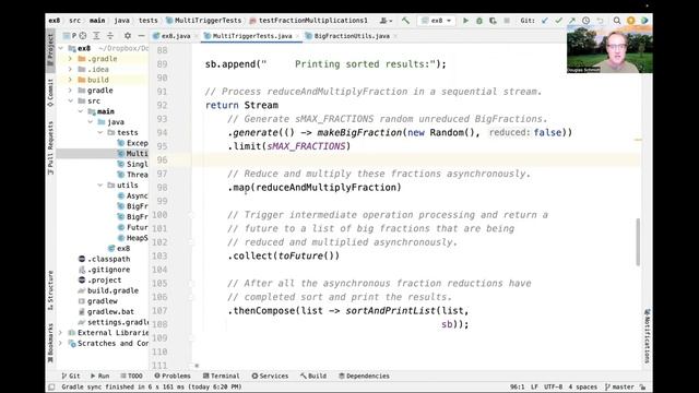 Applying the Java Completable Futures Framework to Asynchronously Process BigFractions (Part 3) смотреть онлайн