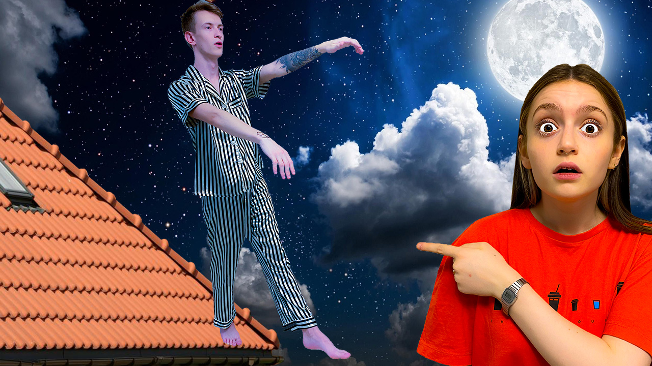 МАКС ЛУНАТИК ! Ходит во СНЕ? смотреть онлайн