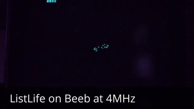 Conway's Life on a 250MHz BBC Micro смотреть онлайн