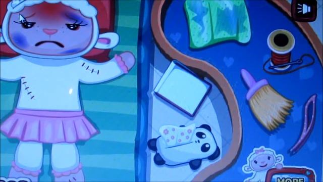 Doc McStuffins Игра—Доктор Плюшева лечим Лэмми