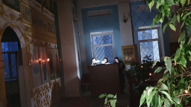 Чтение полного Великого Покаянного Канона преподобного Андрея Критского. Кондак. 01.04.2020 смотреть онлайн