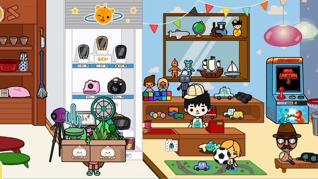 собираем зелёные вещи в TOCA WORLD смотреть онлайн
