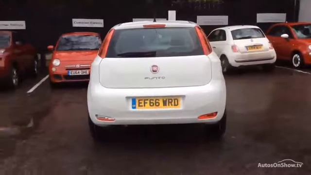 FIAT PUNTO POP PLUS WHITE 2016