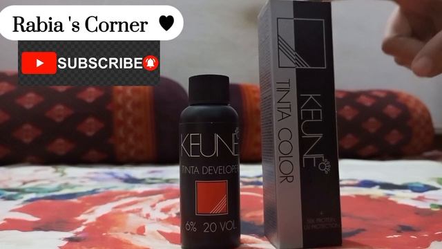 Keune Tinta Color 6.03 ( Skin Protein & Uv Protection)  #haircoloring #home
