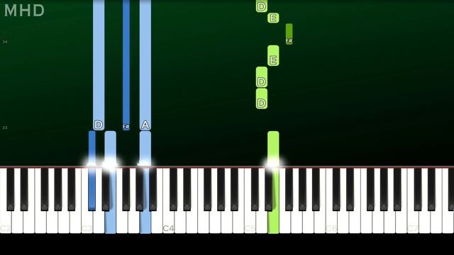 Adopt Me - Roblox Music (Day Theme) (Piano Tutorial Easy) смотреть онлайн