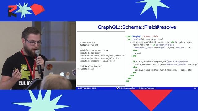 Что скрывает «под капотом» GraphQL Ruby. Дмитрий Цепелев смотреть онлайн