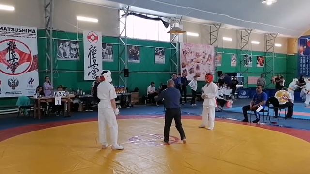 Кинешма. Соревнования по каратэ киокушинкай.///(я победил!) смотреть онлайн