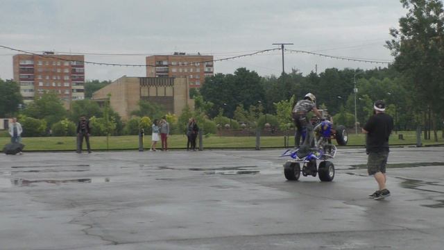 Байк шоу в День молодёжи Долгопрудный. Центральный парк 30 июня 2018 года..2