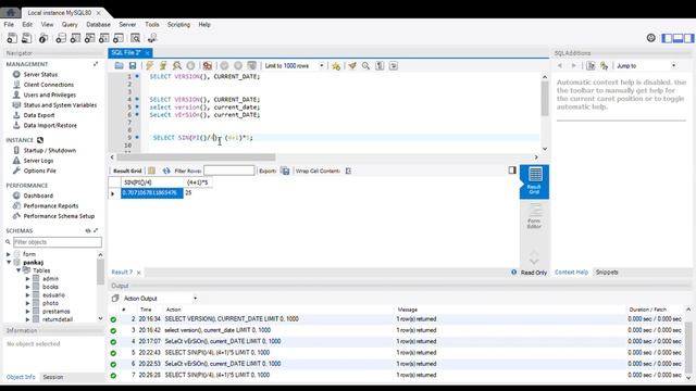 Realizar operaciones matemáticas en MySQL y consultar datos del sistema 2022 смотреть онлайн
