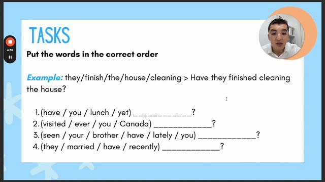 Present Perfect - Questions (upd) смотреть онлайн