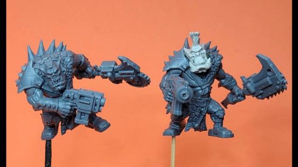 Beast Snagga Boyz Kitbash - Mono build, Schmono build, Orks