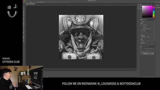 How To Create Bitmap Effect On Images, Text & Logos in Photoshop смотреть онлайн