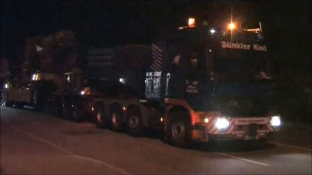 Schwertransporte Sünker Kiel teile 3 смотреть онлайн